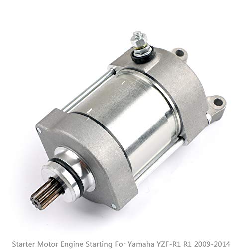 Artudatech Starter Motor Engine Starting for Yamaha YZF R1 R1 2009-2014 2013 14B-81890-00