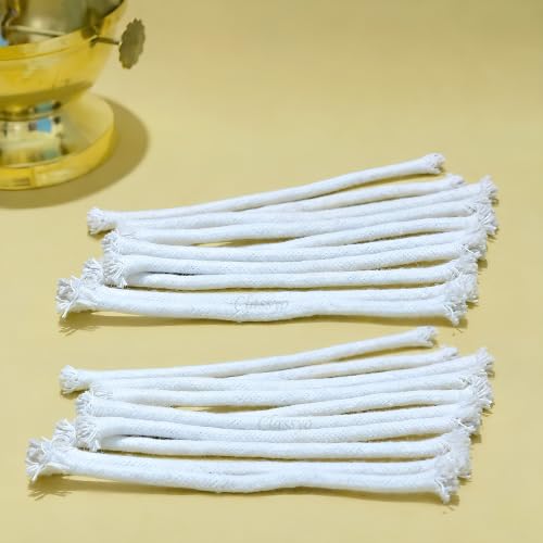 Image of Classyo Akhand Diya for Pooja (Cotton Wick (Pack of 2))
