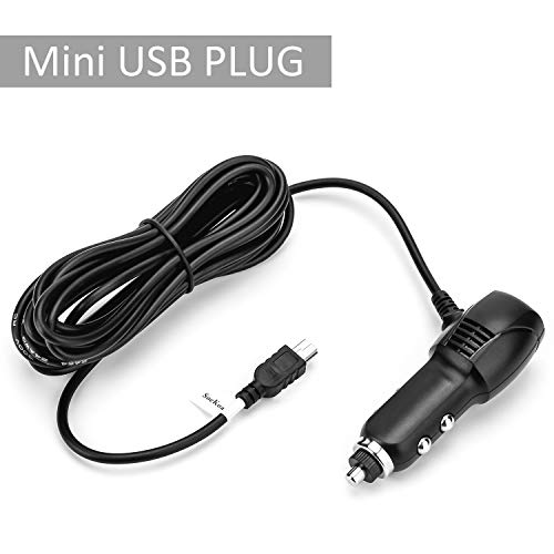 Dash Cam Charger Mini USB, Car Charger with USB Port for APEMAN, Rexing