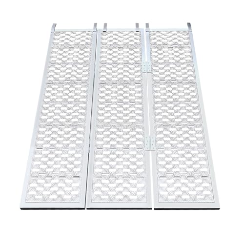 Rampa de carga de aluminio plegable 77 x 54 pulgadas 1500 lb miniatura 1