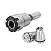 Price comparison product image Gasea 1/2 Inch Shank ER20 Router Collet Extension Rod Collect Chucks Adapter with 6.35mm & 13mm Spring Collet Set for CNC Milling Lathe Tool