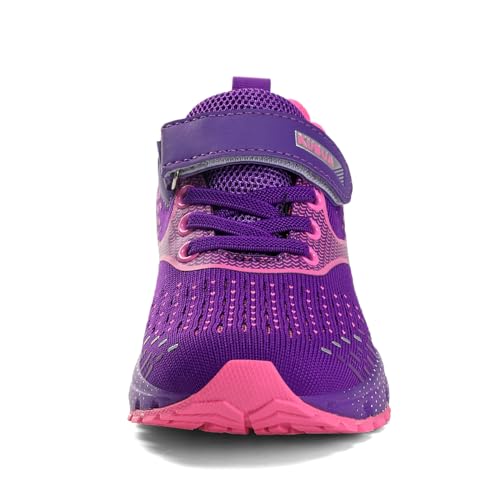 Image of KUBUA Kids Sneakers Lightweight Boys Girls Tennis Shoes | Breathable, Comfortable, Non Slip, Easy to Put On, Running, Walking, Gym, School, Daily Play, Toddler