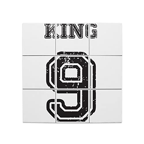 Carreaux Céramique Décoratif Premium King 9 Football et Basketball en Format 45,6x45,6cm