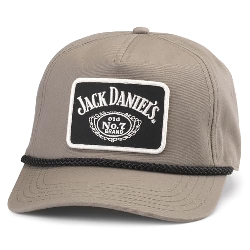 Image of AMERICAN NEEDLE Jack Daniel's Whiskey No. 7 Officially Licensed Merchandise Unisex Adjustable Baseball Hat