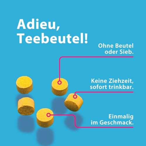 TEABALLS - ZITRONE für ca. 40 Tassen Tee