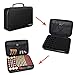 Fireproof Battery Organizer Storage Case Waterproof & Explosionproof, Safe Bag Fits 210+ Batteries Case - with Tester BT-168, Carrying Container Bag Energy Batteries AA AAA C D 9V Lithium 3V Holder