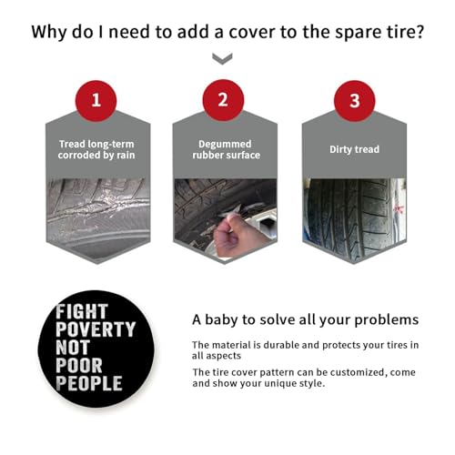 Fight Poverty Not Poor People for Trailer Rv SUV Truck Camper Travel Trailers Accessories 15 inch4