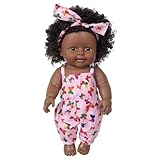 Caractéristiques réalistes: avec des détails faciaux magnifiquement sculptés, une peau douce et des cheveux d'apparence naturelle, cette poupée imite un vrai nouveau-né..C'est un moyen idéal d'enseigner aux enfants et à prendre soin.