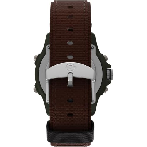 Image of TIMEX Expedition 39 mm Tan Dial Men ANI-Digi Watch T45181