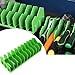 Practical plier Organizer Rack Holds up to Ten Pliers Drawer Toolbox Sturdy Pliers Tool Organizer Storage Rack Space-Saving(Green)