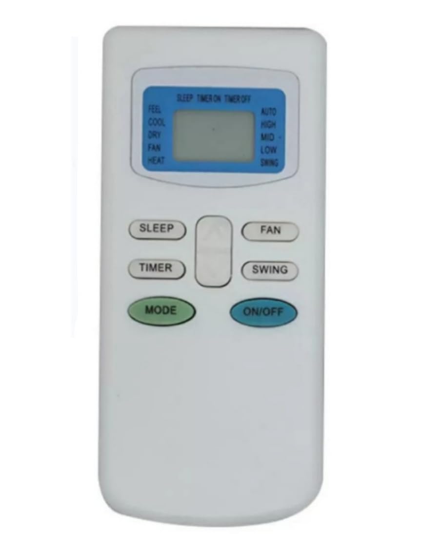 Ethex® AC Remote No. 17, Compatible/Replacement for Intec AC Remote Control (Exactly Same Remote Will Only Work)