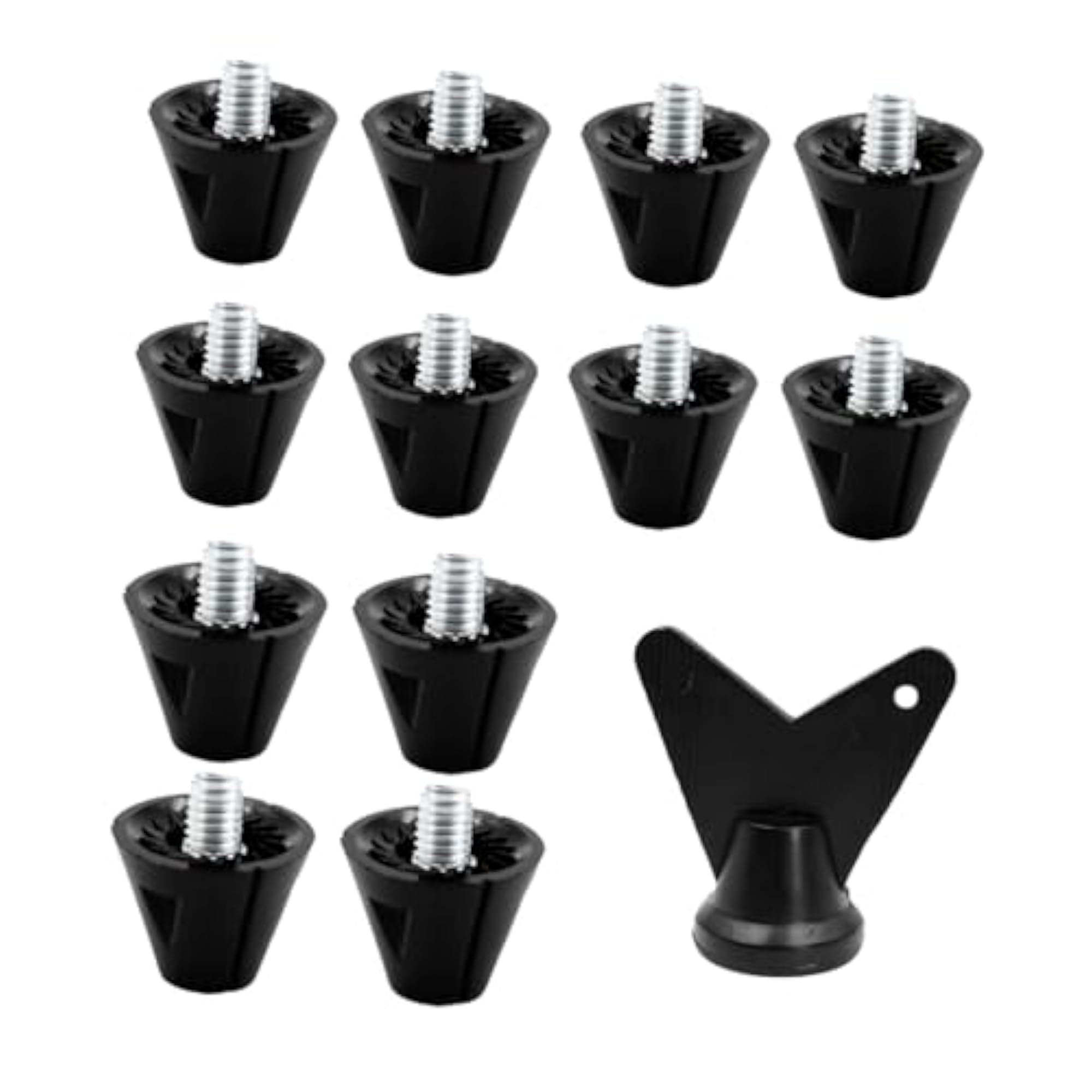 12 Pieces Football Boot Spikes, Stable Soccer Studs