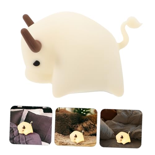 Lámpara de mesa LED recargable con diseño de vaca USB miniatura 6