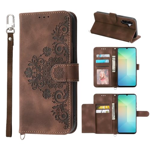 Auslbin Coque pour Samsung Galaxy A26 5G 6.7 Couverture De Étui De Protection avec 5 Emplacements De Carte Portefeuille Mobile en Cuir PU De Style Vintage,...