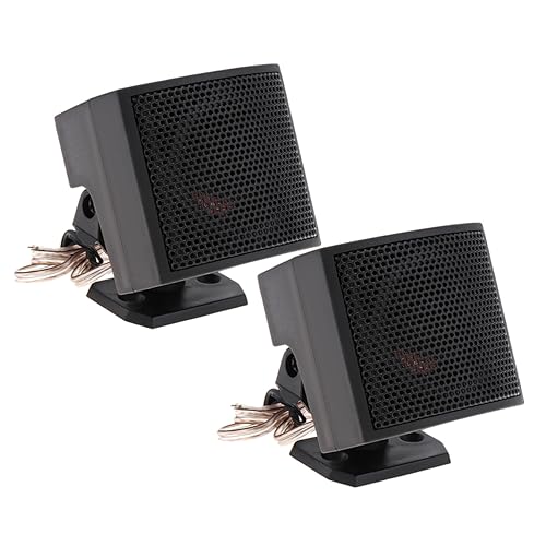 WOFASHPURET 2pcs Car Audio Speaker Compact Loudspeaker for Enhanced Material Easy Installation Fits