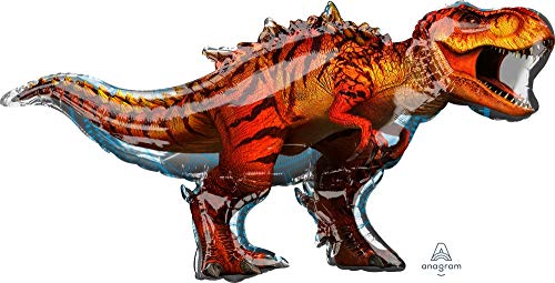 Ballon Jurassic World supershape pour animer un anniversaire d'enfant sur le thème dinosaure