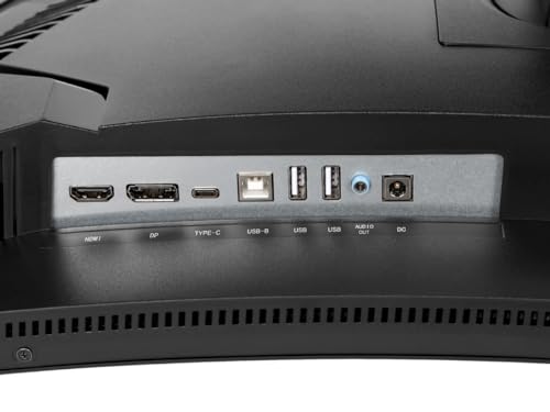 Image of CrystalPro by Monoprice 34 inch Curved 1000R Ultrawide 1440P Monitor, 3440 x 1440P @ 165 Hz, 2ms (OD) VA Panel with USB Type‑C PD 65W and Height‑Adjustable Stand for Business & Gaming