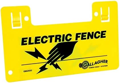Electric Fnce Wrning Sgn
