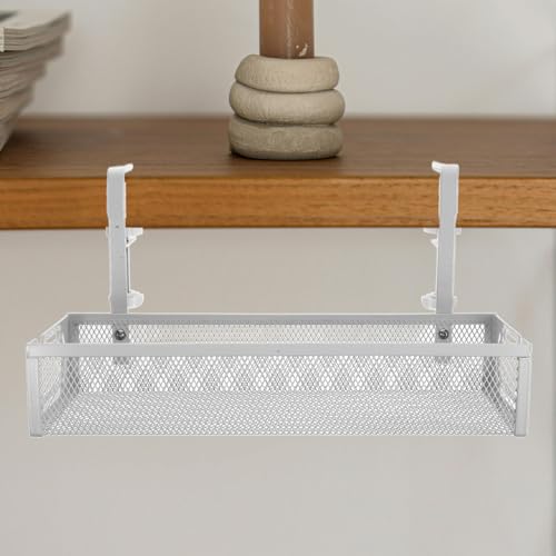Rangement multiprise sous bureau et panier range-câble suspendu - 6