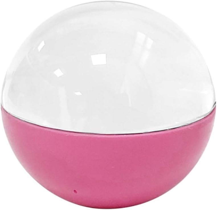 Christmas Memory Sphere-Lamp- 2.76" WiFi Crystal-Ball Video Player Memory Orb Lamp With LED Lights, Personalized Uploadable Videos & Photos For Anniversaries Birthdays Christmas(pink)