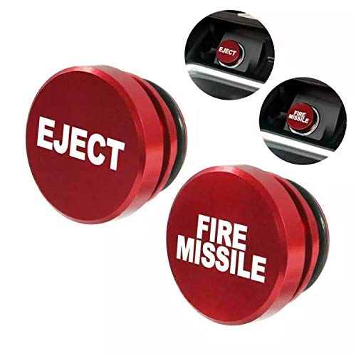 SNOMYRS Aluminium Sigarettenaansteker Plug Fire Raketten Knop 12 Volt Stroombron Sigarettenaansteker Plug Past De meeste Voertuigen Auto Motor (EJECT) - Afbeelding 7