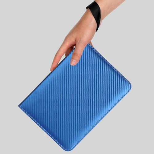 Image of 4 Pocket Card Binder, Premium Zip Trading Card Binder, 400 Double Sided Pocket PU Card Collection Binder, Collector Card Album, Card Folder for MTG, TCG, Sports Cards, Game Cards