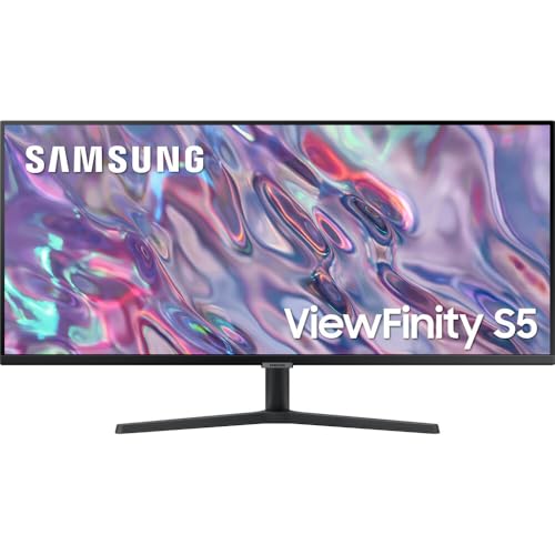 Image of Samsung 34 inch ViewFinity S50GC Series 1440p HDR Ultrawide Monitor Bundle with Tech Smart USA Elite Suite 18, 2X 4K HDMI Cable & Deco Gear CPS Exclusive 26 Month Protection Pack (BEACH-CPS-26M500)