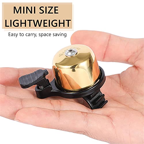 Bike Bell, Loud Crisp Clear Sound Bicycle Bell For Adults And Kids, Adjustable Cycling Bell With Rubber Rings For Handlebars, Cycle Bells For Road Mountain Bike Beach Cruiser Bike #TOP2
