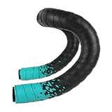 2-Pack for EVA Silicone Handlebar Tape for Road Bikes, Non-Slip Shock Absorbing Drop Bar Wrap, 2150mm x 30mm, Compatible with for Bianchi (Blue)（for Bianchi）