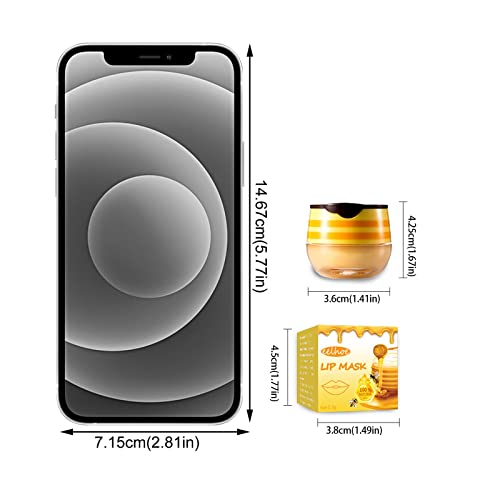 Cream Spray Lip Mask Honey Strawberry Lip Mask Propolis Moisturizing Lip Balm Nourishing Lip Care Hydrating Prevention Dry And Crack Lip Scrubs Makeup Under 10 Dollars For Women (A, One Size) #TOP3