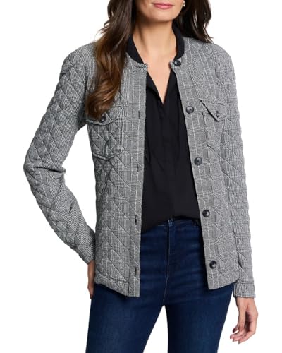 NIC+ZOE womens Plaid Perfection Jacket