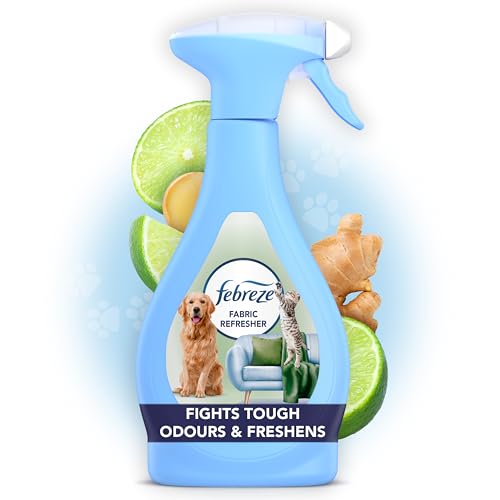 Febreze Fabric Freshener Spray Pet Fresh Scent 500ML Fights Tough Odours Trapped in Fabrics and Leaves A Fresh Scent