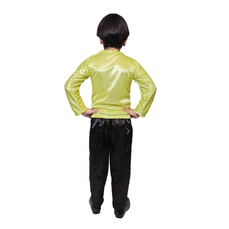 Image of Kaku Fancy Dresses Lycra T-Shirt For Kids, Dance Costume For Boy & Girls