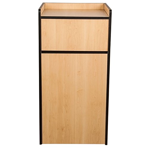 Gallon Waste Receptacle Enclosure with Tray Top 35