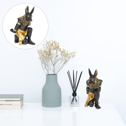 Support à vin Anubis noir, le cadeau déco idéal pour les passionnés - 4