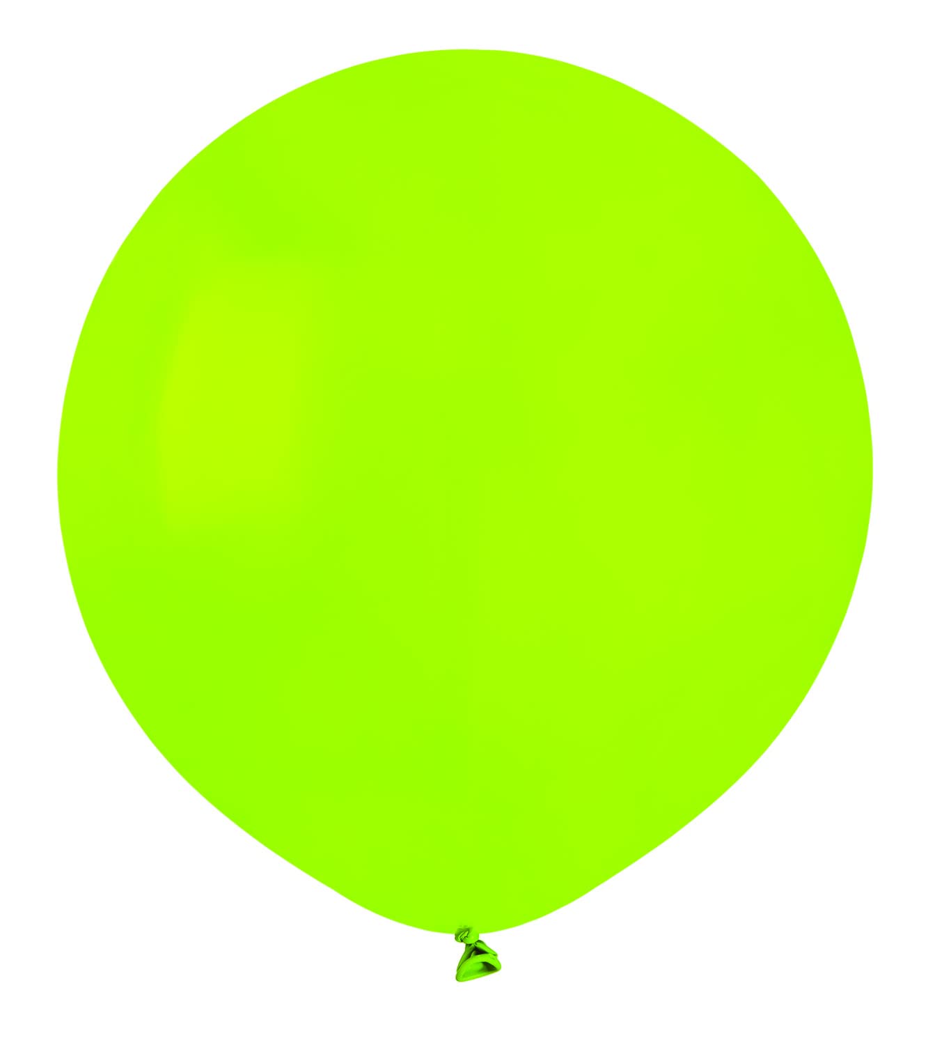 Pack 25 balloons in natural latex Premium Quality G150 (Ø 48cm / 19"), light green