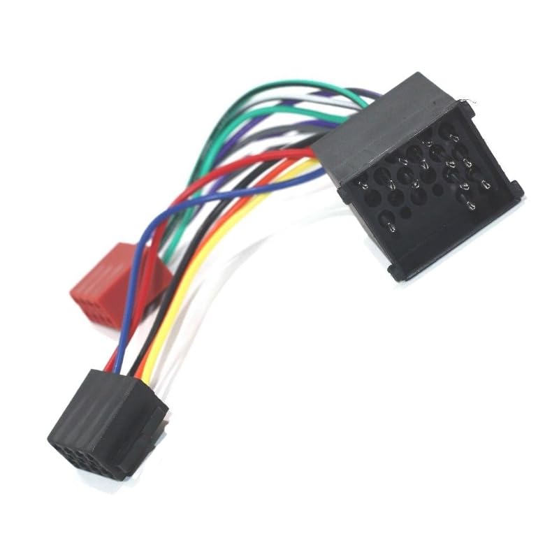 Msanzeo Car for Audio Stereo ISO Standard Wiring Harness Cable for BMW E30 E36 E39 E46 X5 Z3 Z8 3-Serie 5-Serie