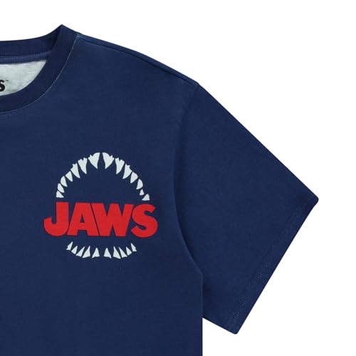 JAWS Mens Shark Movie Shirt The Movie Cape Cod Front and Back Short Sleeve Tee4