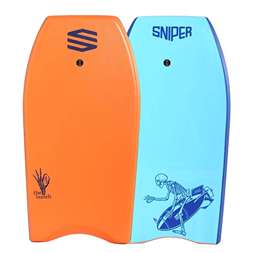 Sniper Bunch EPS Stringer 37 - Bodyboard, color naranja y azul