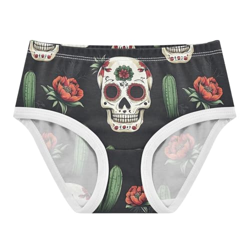 Sugar Skull Cactus Toddler Girls's Underwear 2T 202c1128