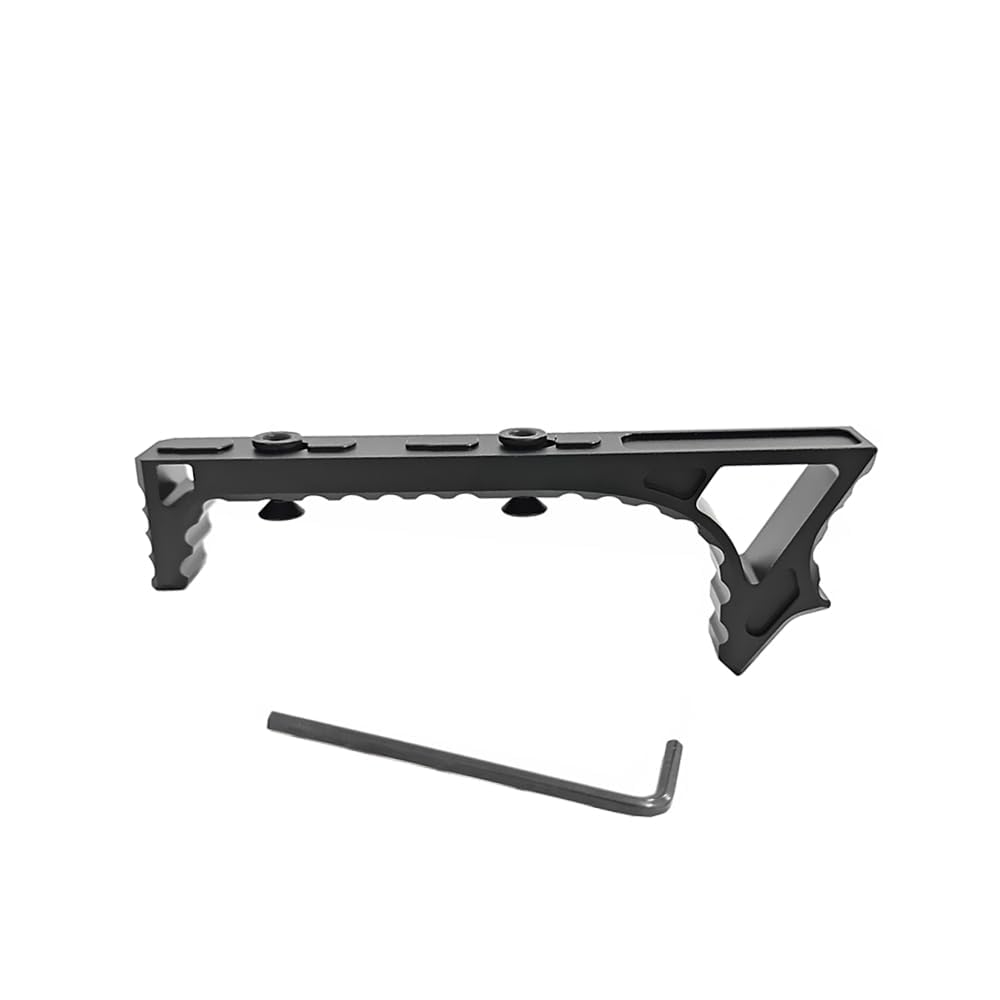 Universal Aluminum Link Curved Angled Hand Stop for KeyMod Handguard Rail System