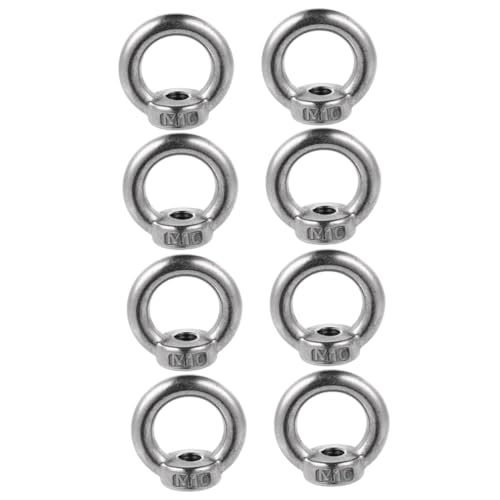 Ultechnovo M10 Augenbolzen 8 Stück Edelstahl