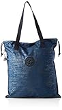 Female Kipling Womens NEW HIPHURRAY Tote Bag, Blue Eclipse Pr, 1x4x44.5 cm