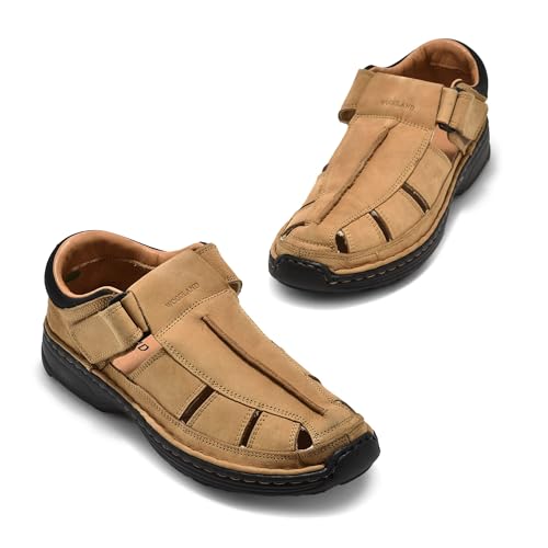 Image of Woodland Men's Leather Sandal