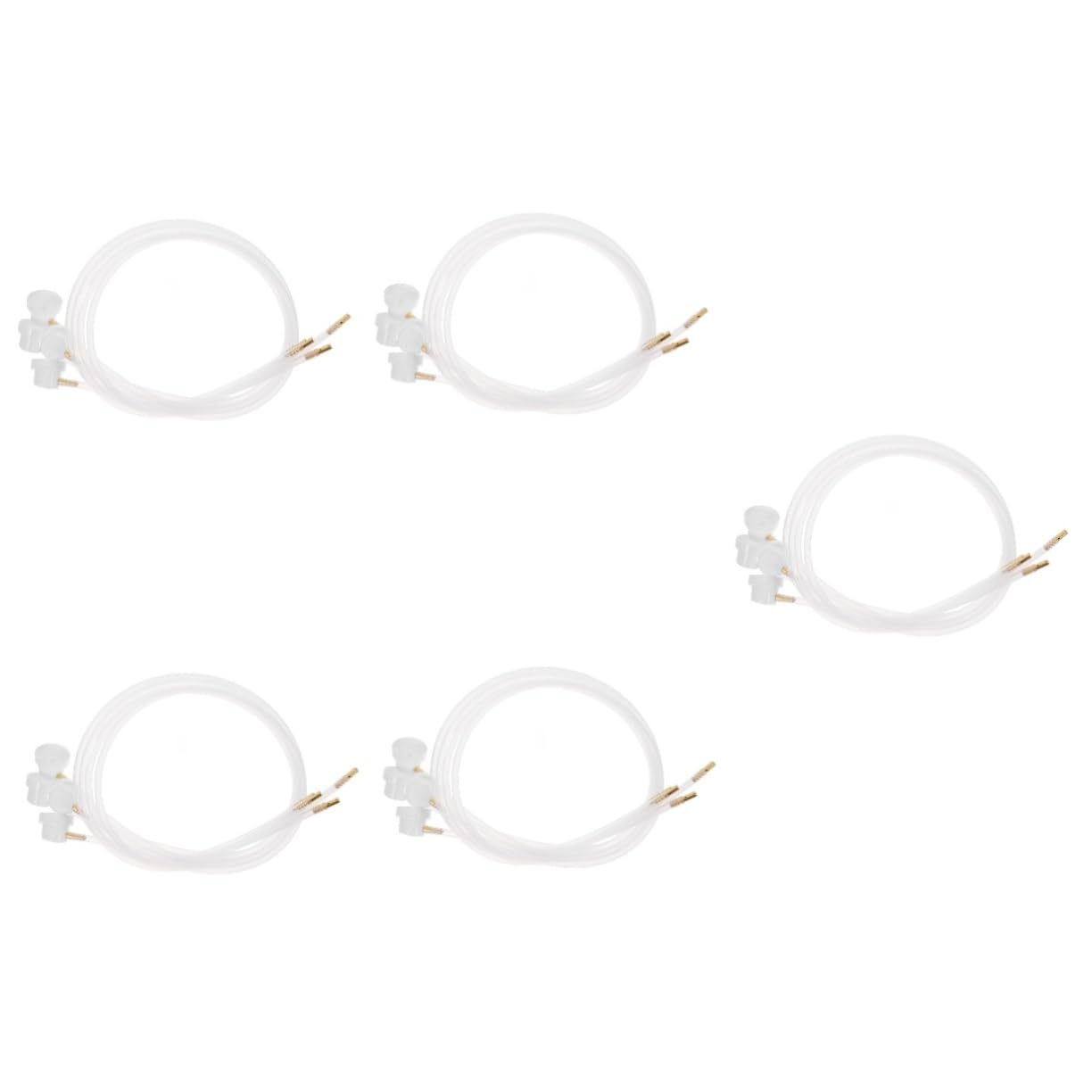 Buse de flacon pulvérisateur avec tuyau Mipcase en plastique blanc résistant et ajustable