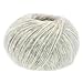Produktbild LANA GROSSA Natural Alpaca Pelo | Flauschige Netzgarnstruktur aus Baumwolle gefüllt mit Baby Alpakafasern und Merino Schurwolle | 50g Wolle zum Stricken & Häkeln | 125m Garn FB2