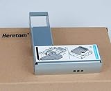 Diese Halterung kann eine 2,5-Zoll-Festplatte in einen 3,5-Zoll-Festplattenrahmen installieren, wodurch Ihre 2,5-Zoll-Festplatten in Servern arbeiten, die nur 3,5-Zoll-Laufwerke zulassen.