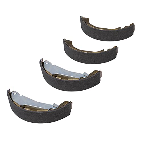 Image of Detroit Axle - Rear Brake Shoes for Chrysler Sebring Dodge Stratus | Chevy Cobalt HHR Pontiac G5 Semi-metallic Brake Shoes Replacement