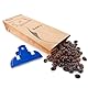 Westmark 5 Beutelclips/Verschlussklammern – Verschiedene Verschlussklemmen 2x groß, 3x klein aus Kunststoff, wiederverwendbar – Gelb/Blau/Rot, 521822E6