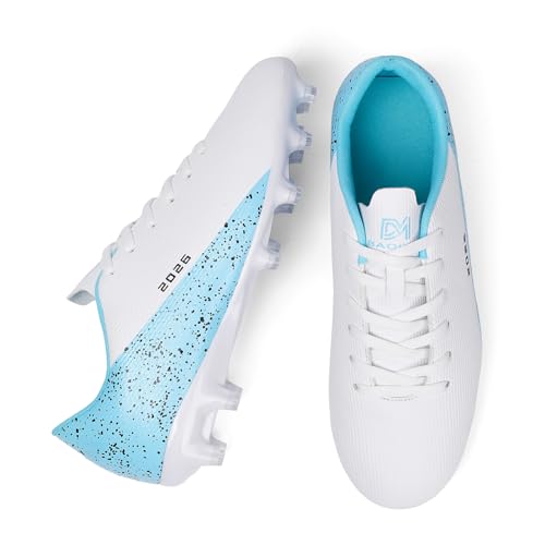 Image of Mens Soccer Cleats Womens Indoor Soccer Shoes Wide Baseball Turf Shoes Adult Youth Rugby Shoes Big Boys Small Spikes AG TF Football Boots
